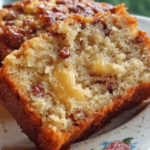 sliced sweet Alabama pecan bread with buttermilk