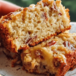 freshly baked sweet Alabama pecan bread with buttermilk