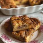 Preparing Sweet Alabama Pecan Bread with pecans and batter