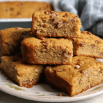 Sweet Alabama Pecan Bread sliced and served fresh